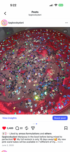 Mariposa Lipgloss🦋