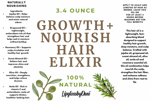 Growth+Nourish Hair Elixir (3.4 OZ)