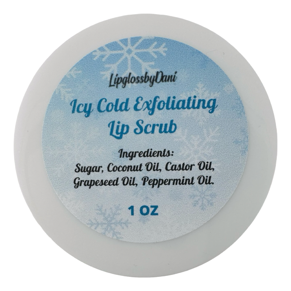 Icy Cold Exfoliating Lip Scrub🧊